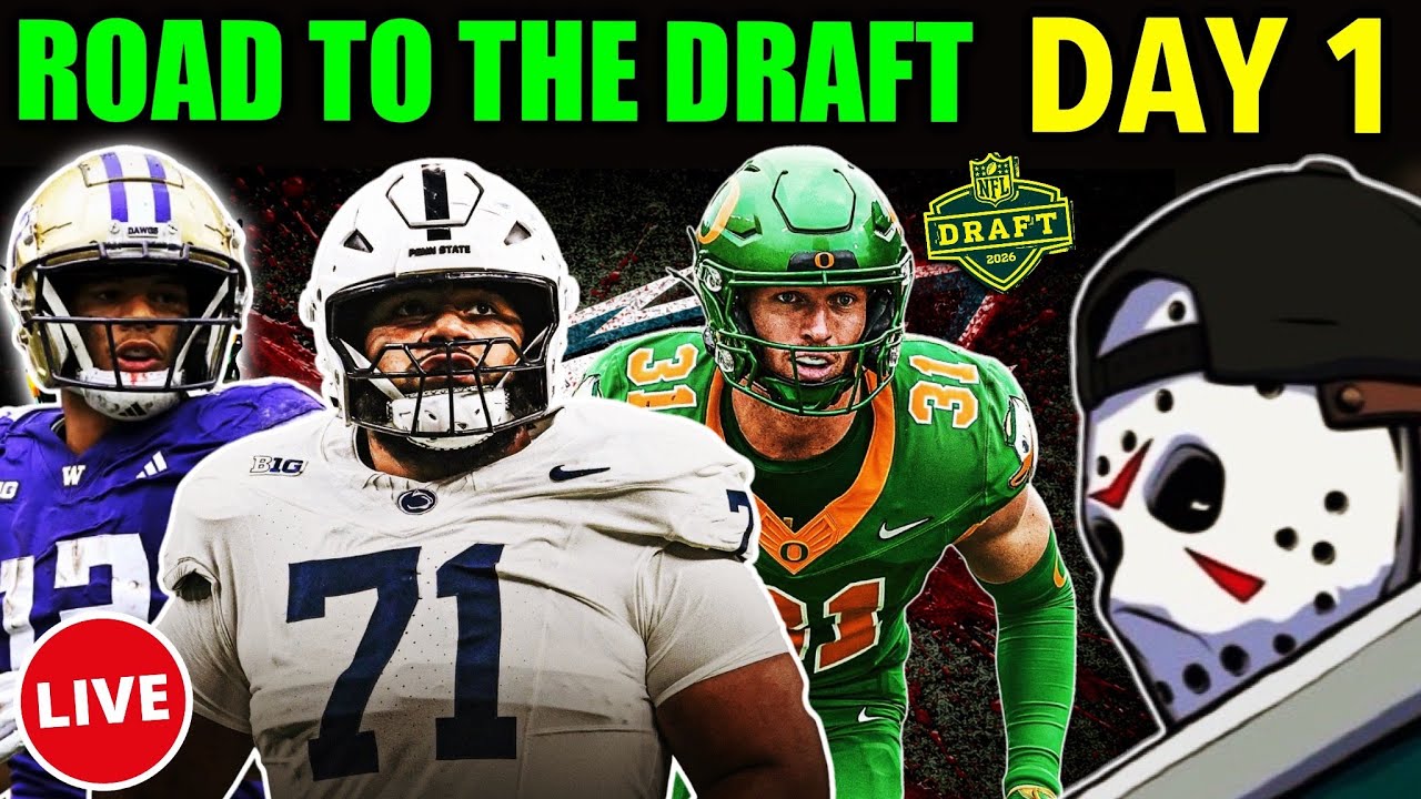 🔴EAGLES ROAD TO THE DRAFT DAY 1! TOP 30 VISITS! BIG RUMORS AND TRADES ...