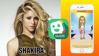 Tutorial for Bitmoji: How to create avatars: Shakira screenshot 3