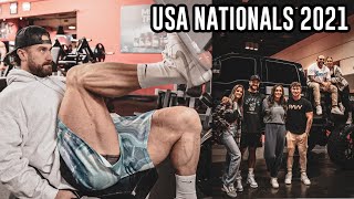 WE DROVE OUR TRUCK INTO THE EXPO | LEG WORKOUT