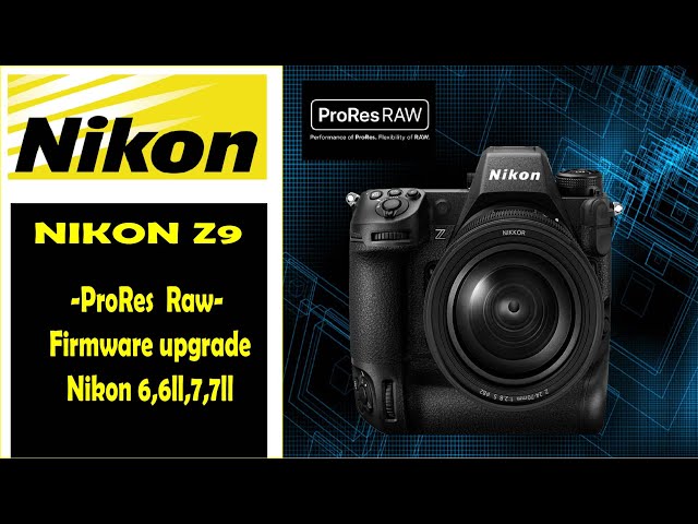 【RAW動画出力】　Nikon Z 6　【保障残り約９か月】 NIKON Z9 PRORES RAW UPGRADE | How to upgrade Z6 Z7 Z6II Z7II