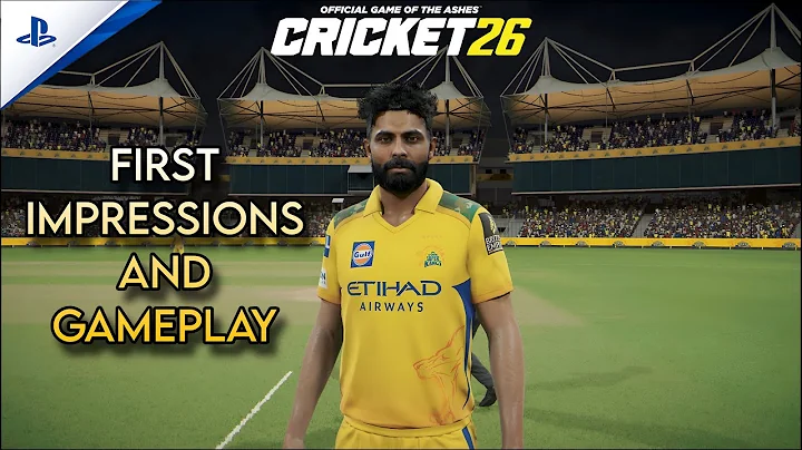 Cricket 26 PS5 First Impressions | My First Gameplay + All New Bowling Actions Review!😍