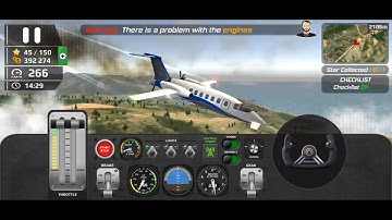 AFPS Airplane Flight Pilot Simulator Android Gameplay