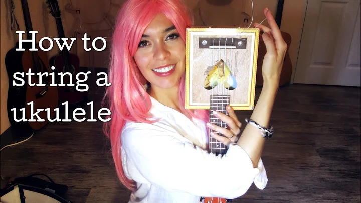 Live Replay! How to String a Ukulele and play Can'...