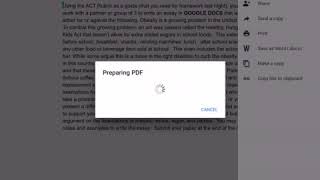 Uploading an assignment from google docs to Schoology