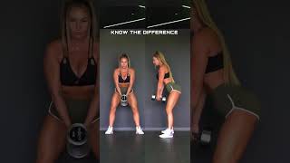 Different squat stances target different muscle groups
