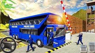 Autobús de la Policía Campo a Través - US Police Bus Simulator | Juegos Android screenshot 2