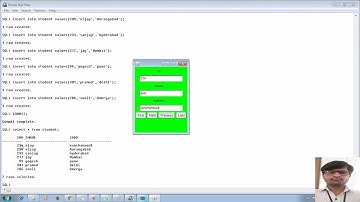 64 Advanced Java | JDBC | GUI with Scrollable Result set | Computer Science Project | adv java