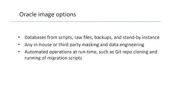 Windocks zero-copy Oracle database cloning