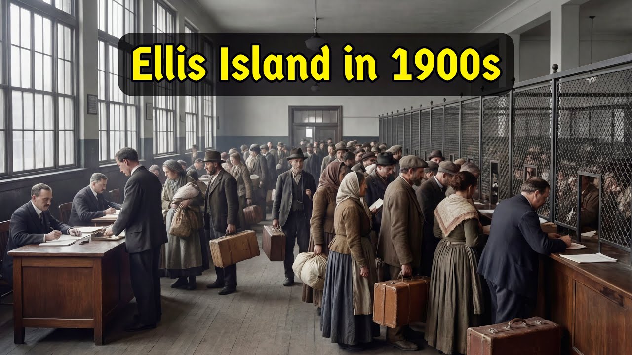What Daily Life Was REALLY Like on Ellis Island in 1900s America | History for Sleep