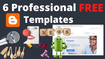 Top 6 Best Professional Free Blogger Templates (2024) | Best Professional Blogger Templates Of 2024