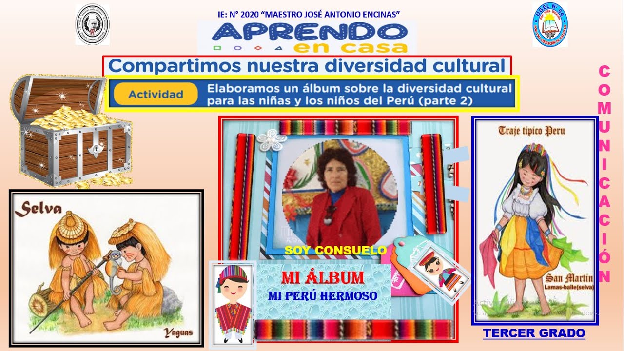 Elaboramos un álbum sobre la diversidad cultural para las niñas y los