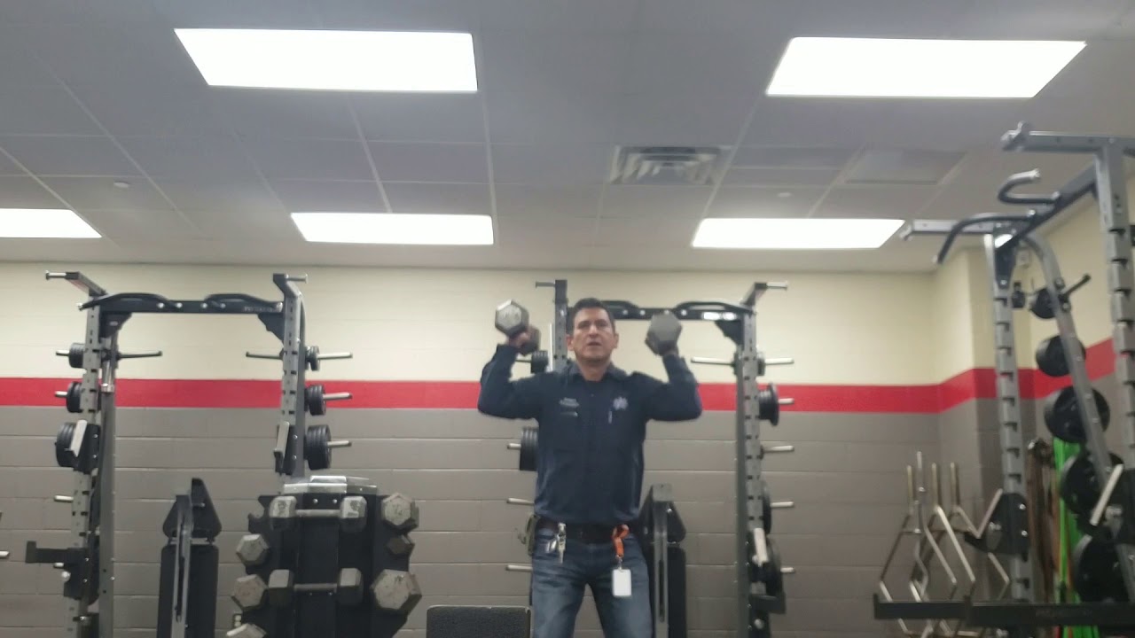 Working out on the clock (gym) YouTube