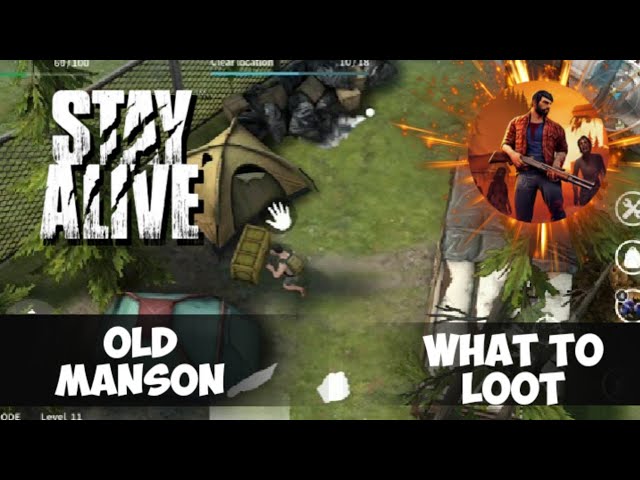 Stay Alive Zombie Survival Game Old Manson What