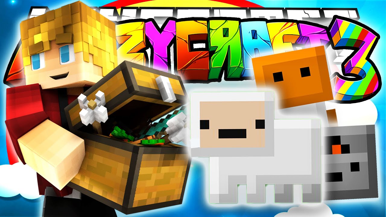 Minecraft Crazy Craft 3.0: Inventory Pet Race! #29