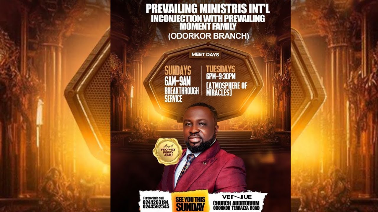 03||05||2026 - SUNDAY BREAKTHROUGH SERVICE WITH PROPHET EMMANUEL PERRY ...