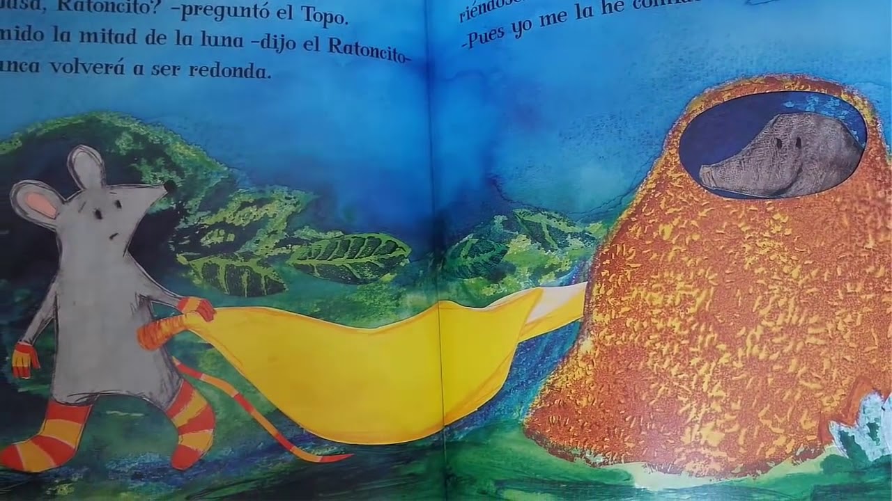 3ro básico, Lenguaje "El ratón que se comió la Luna