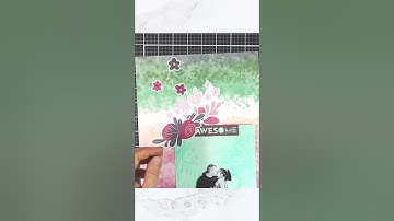 How to Use 3D Embossing Folders on a Scrapbook Layout