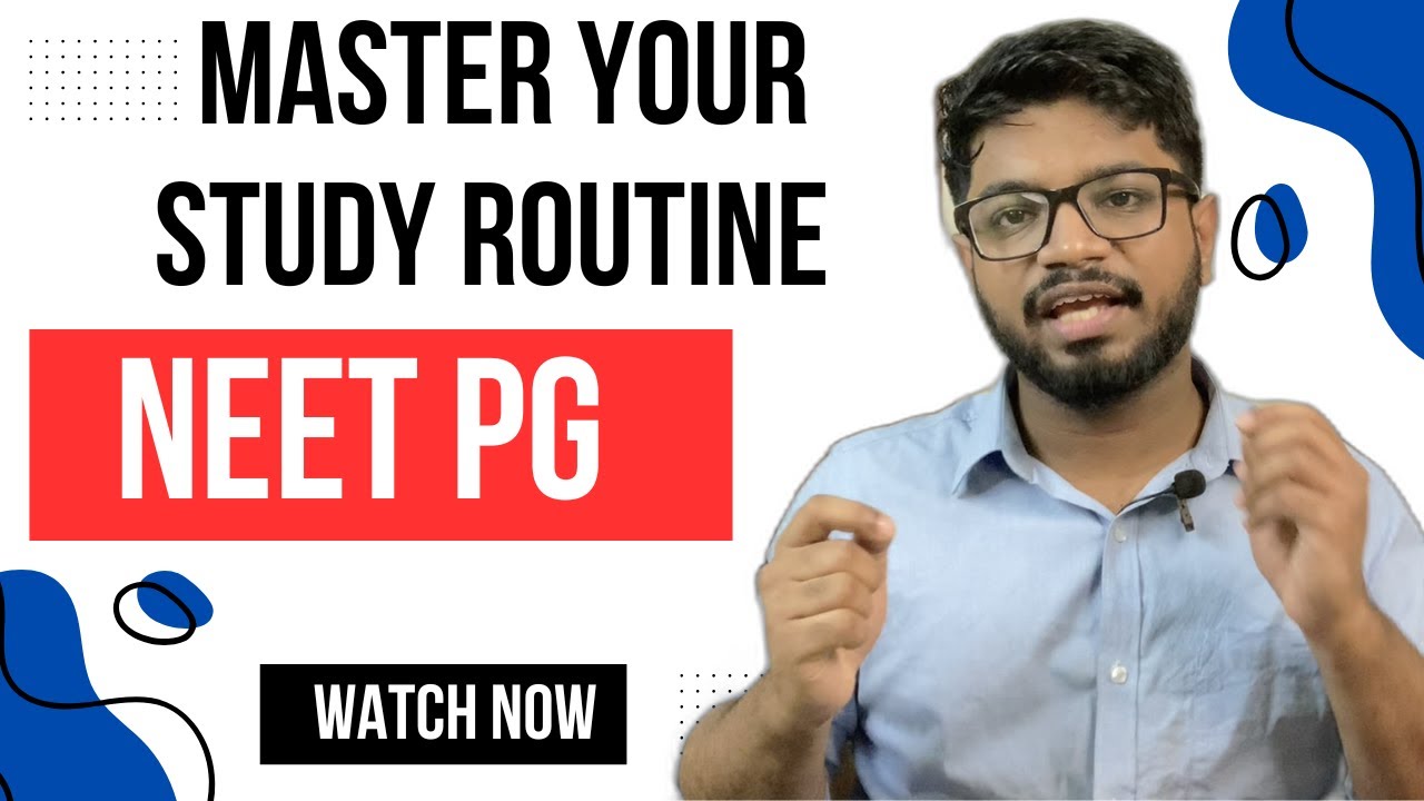 How to Stay consistent with NEET PG Preparation without burnout I NEET ...