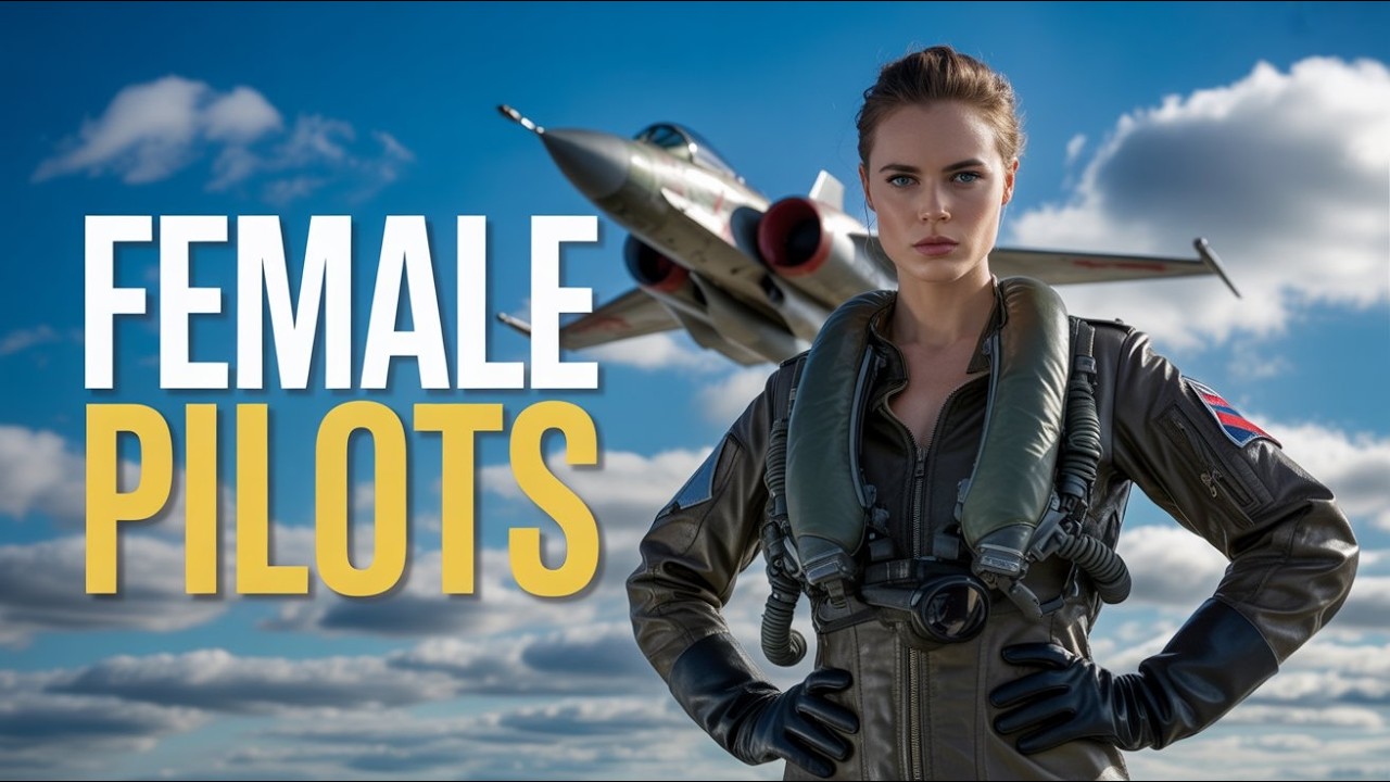 Female Fighter Pilots Who Changed History ✈️💪 