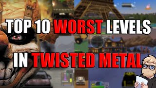 Top 10 WORST Levels In Twisted Metal