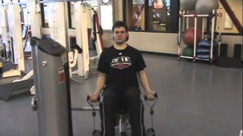 How to use the Hoist Seated Bicep Curl machine at the ASU Red WOLF Center