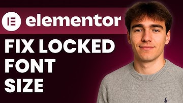 How To Fix Elementor Font Size That Cannot Be Edited Or Changed (Tutorial 2026)