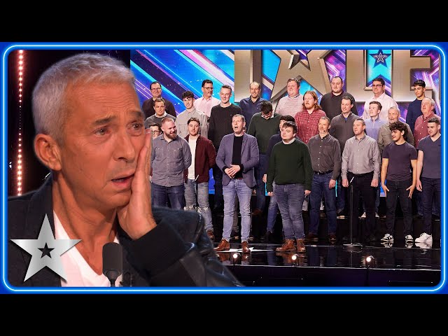 Bruno in TEARS over HEAVENLY vocals | Auditions | BGT 2023 class=