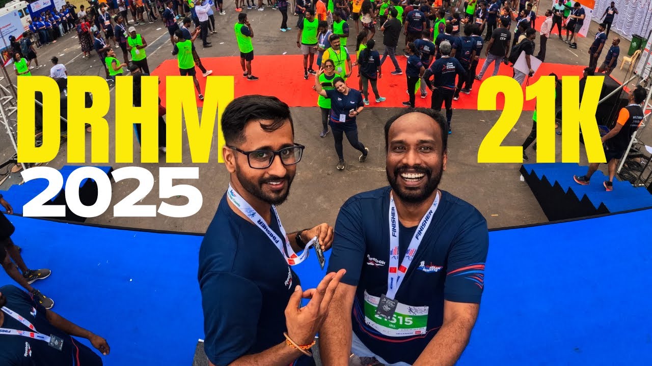 Hexaware Dream Runners Half Marathon 2025 🏃‍♂️ | DRHM 2025 | Chennai