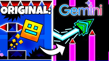 GEMINI & Antigravity Built GEOMETRY DASH in 30 Mins... (From SCRATCH)