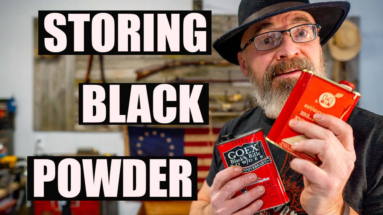 Safe Black Powder Storage Youtube