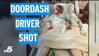DoorDash driver speaks out after being shot during delivery | NBCDFW