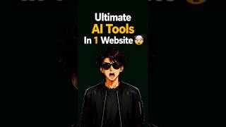 Unlimited AI Tools In ONE Website 🤯 #shorts