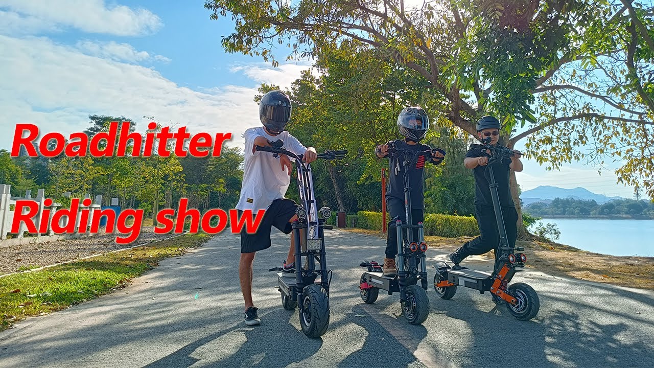 RoadHitter 13Inch 72V 8000W Electric Scooter Fastest Poweful Escooter