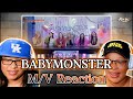 TWINS REACT TO BABYMONSTER - &#39;BATTER UP&#39; M/V REACTION #babymonster #kpopreaction #kpop #베이비몬스터