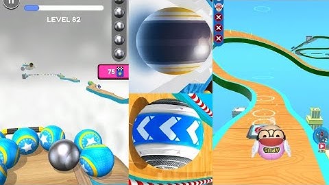 Sky Rolling Ball 3D - Going Balls 3D Walkthrough All Levels Gameplay | (Android,ios 82-83