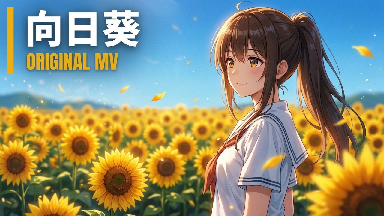 向日葵 original】 向日葵【ailes de liberté 】#aivocals #オリジナル曲 #夏