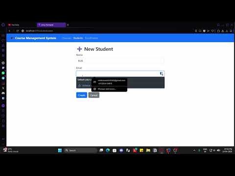 COURSE MANAGEMENT SYSTEM -- JAVA PROJECT | MADE BY CLAUDE BUT  MANAGE BY ME