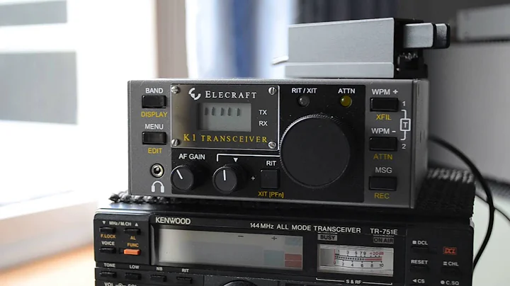 ELECRAFT K1 QRP CW TRANSCEIVER