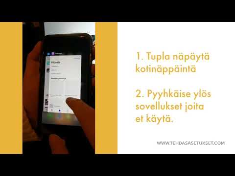 iPhone: Sulje käynnissä olevat sovellukset