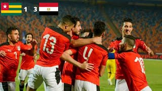 Egypte vs Togo  2020    ملخص مباراة مصر وتوغو 3 1