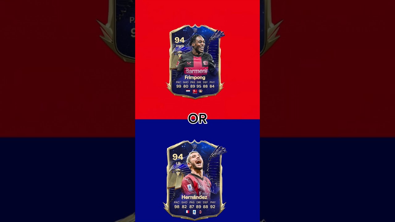 TOTY Defense. Who you choosing? 