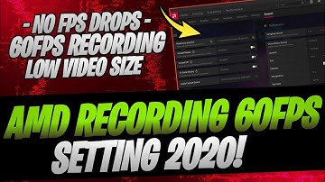 How to Record Gameplay With AMD Software | Best 1080p 60FPS Settings!