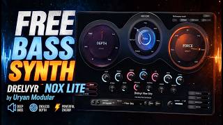 FREE VST Bass Synthesizer Drelvyr Nox Lite by Uryan Modular