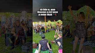 Virales WGT Tanz-Video 🖤Cover Auszug: Now we are free #wgt #wgt2026 #wavegotiktreffen #wavegotik