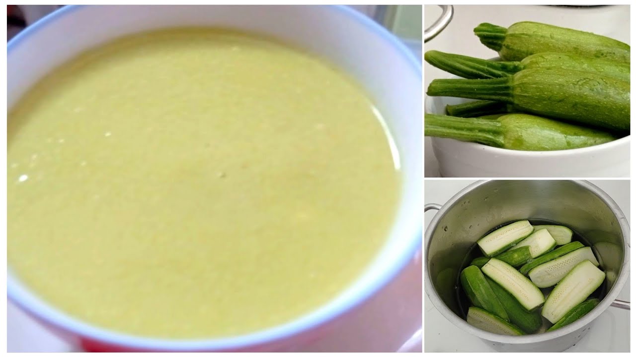 شربة القرع الاخضر  بالحليب والفرماج  من اللذ الشربات لي تدوقت