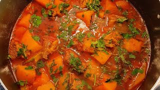 Delicious, Beef With Butternut Squash Curry Recipe||