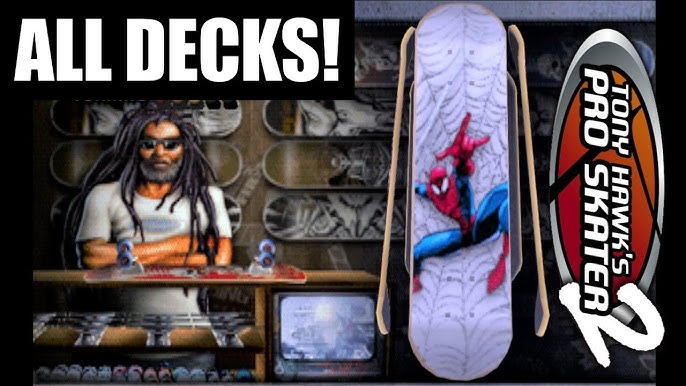 Tony Hawk's American Wasteland: ALL DECKS! 