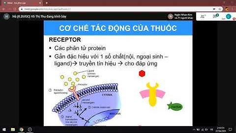 DƯỢC LÍ 1:  Dược lí đại cương