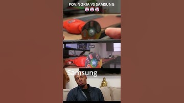 Samsung Vs Nokia 🤡🤡 #trending #foryou #foryoupage #android #samsung #nokia #apple #iphone