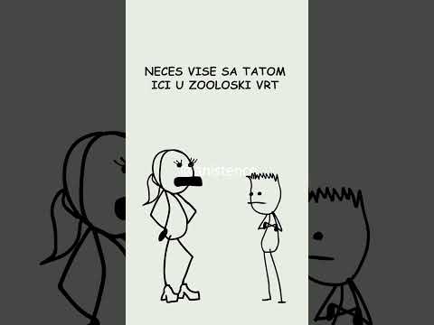 Pogresan Zooloski Vrt 😂 #animacija #animacije #smesno #smešno #vic #vicevi #zabava #humor #komedija